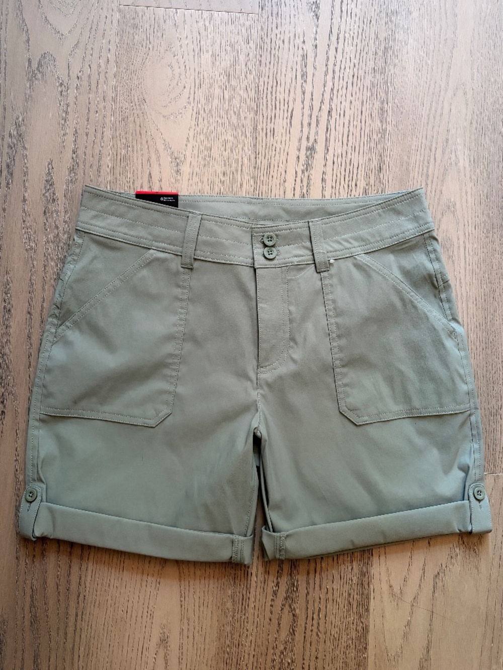 Eddie Bauer, Women’s,  Rolled Hem Bermuda Shorts, Size 8, New With Tags